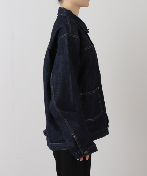 FRAMeWORK(フレームワーク)の「UNION HERCULES/ユニオンヘラクレス MADE DENIM ジャケット(デニムジャケット・レディース・ネイビー・FREE)」の20枚目の写真