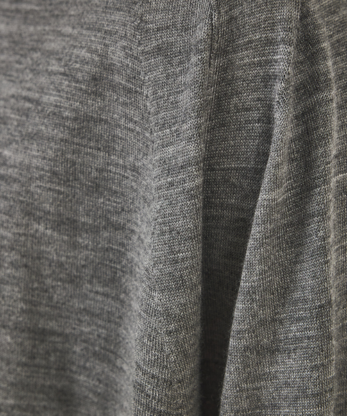 DESIGNWORKS（デザインワークス）の「アシッドニット クルーネックプルオーバー（ニット/セーター・メンズ・ダークブラウン/ブルー/グレー/ブラック・50/48/46）」の10枚目の写真