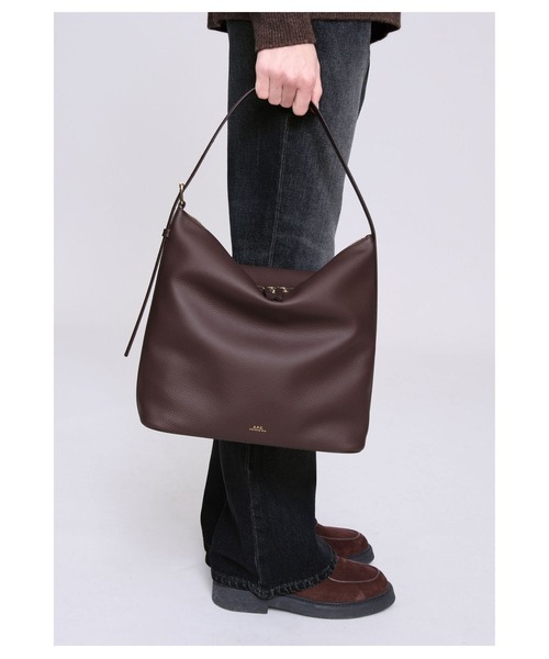 A.P.C.（アーペーセー）の「SAC VERA（ショルダーバッグ・レディース・ブラウン/ブラック・ONESIZE）」の12枚目の写真
