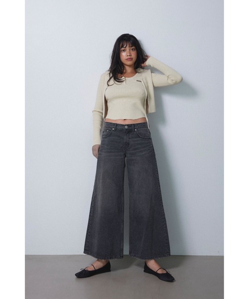 Low Rise Wide Denim Pants /ローライズ ワイドデニム（デニムパンツ