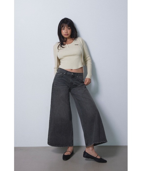 Low Rise Wide Denim Pants /ローライズ ワイドデニム（デニムパンツ