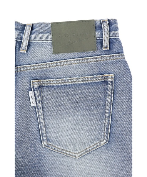 ALEXIA STAM（アリシアスタン）の「Low Rise Wide Denim Pants /ローライズ ワイドデニム（デニムパンツ・レディース・ブルー/ブラック・2/1/0/3）」の4枚目の写真