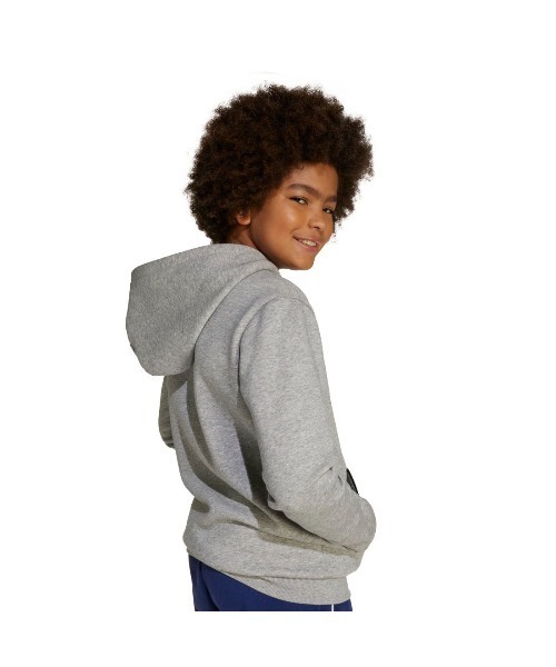 adidas（アディダス）の「アディダス adidas シーズナル エッセンシャルズ カレッジ タイポグラフィ パーカー（パーカー・キッズ・ブラック/グレー・130cm/140cm/150cm/160cm）」の13枚目の写真