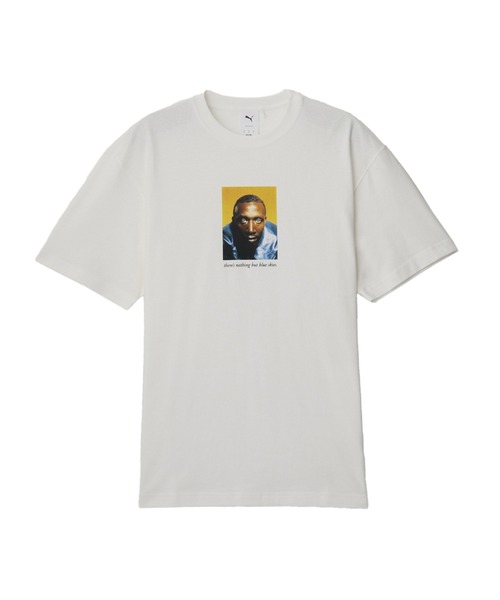 PUMA(プーマ)の「PUMA GRAPHICS PHOTO TEE 630954(Tシャツ/カットソー・メンズ・ホワイト・L)」の1枚目の写真