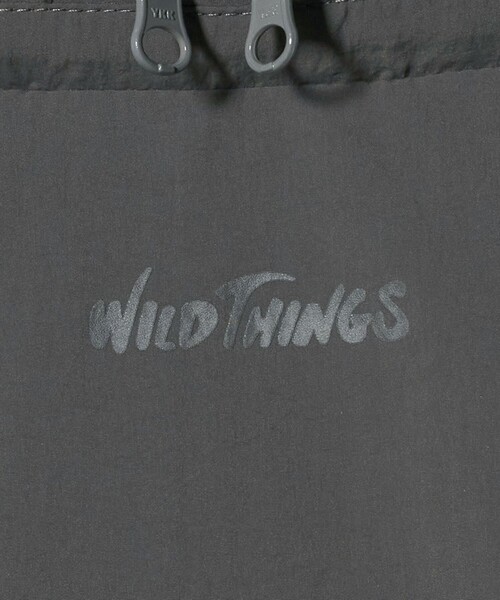WILD THINGS（ワイルドシングス）の「【別注】＜WILD THINGS＞ショート モンスターパーカー / キッズ  110cm-130cm（ブルゾン・キッズ・ダークグレー/ブラック・XS(110-120cm)/S(120-130cm)）」の14枚目の写真