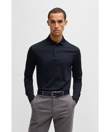BOSS（ボス）の「シルケットコットン ポロシャツ スリムフィット（ポロシャツ）」