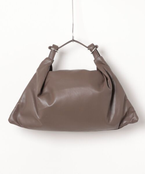 dazzlin（ダズリン）の「【ル・ベルニ】Triangle bag（ハンドバッグ・レディース・ベージュ/ブラウン・FREE）」の4枚目の写真