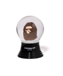 A BATHING APE(AxCVOGCv)APE HEAD SNOW GLOBE(̑G)