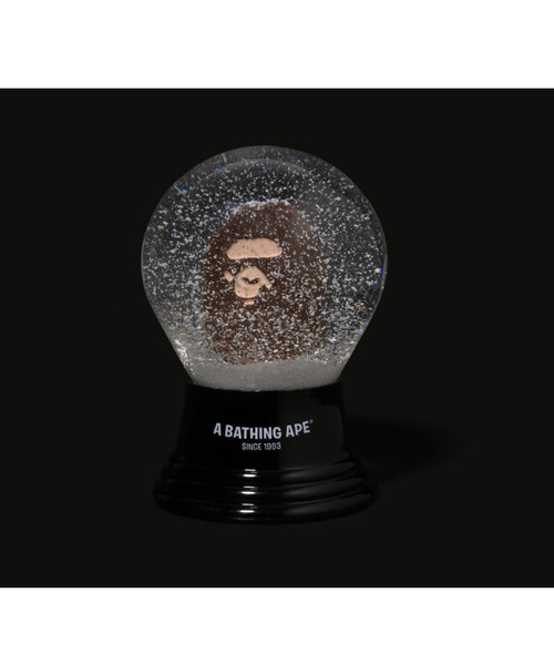 A BATHING APE（アベイシングエイプ）の「APE HEAD SNOW GLOBE（その他雑貨・メンズ・ブラウン・FREE）」の2枚目の写真