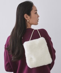 OPAQUE.CLIP | 【11色展開】フェイクファースクエアミニポシェット(ショルダーバッグ)