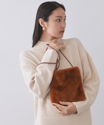 OPAQUE.CLIP | 【11色展開】フェイクファースクエアミニポシェット(ショルダーバッグ)