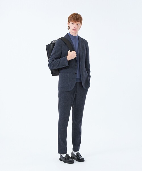 MACKINTOSH PHILOSOPHY(マッキントッシュ フィロソフィー)の「テーラードジャージー ジャケット グレンチェック/千鳥(テーラードジャケット・メンズ・ネイビー/グレー系その他2/ダークブラウン・38/40/36)」の5枚目の写真