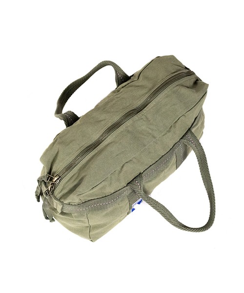 ８(eight)（エイト）の「フランスタイプパラシュートバッグ(ロゴあり)（ボストンバッグ・メンズ・カーキ/オリーブ・SMALL/LARGE）」の14枚目の写真
