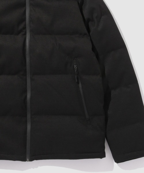 NAVY(ネイビー)の「SOLOTEX Premium Wool-Like Down Jacket /ソロテックスプレミアムウールライクダウンジャケット【撥水加工 フード脱着仕様】(ダウンジャケット/コート・メンズ・ダークグレー/ブラック・M/L/XL/XXL)」の5枚目の写真