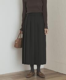 URBAN RESEARCH DOORS | 『UR TECH SMOOTHLUXE』片ヒダプリーツスカート(スカート)