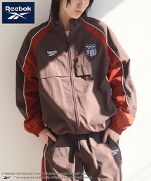 Reebok（リーボック）の「【Reebok/リーボック】バイカラー デザイン エンブレム ロゴ ナイロン ジャケット（ブルゾン）」