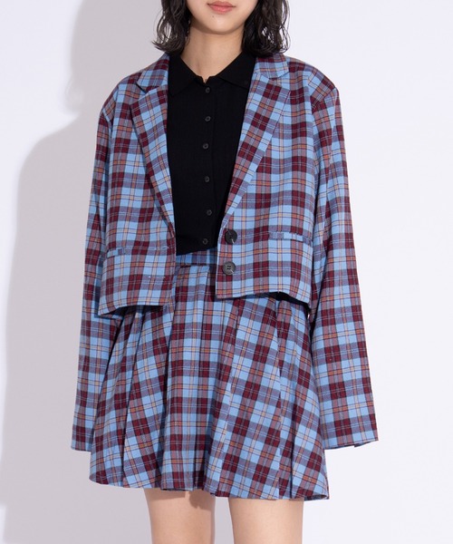 PUNYUS（プニュズ）の「襟付きカーディガン（カーディガン/ボレロ・レディース・ホワイト/ブラック/サックスブルー・1/2/3/4/5）」の14枚目の写真