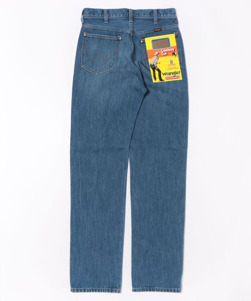 Lee（リー）の「Wrangler/ラングラー 13MWZ　ストレートデニムパンツ加工【US ORIGINAL 4 ICONS】（デニムパンツ・メンズ・ブルー・28/29/32/33/34/30/31）」の2枚目の写真