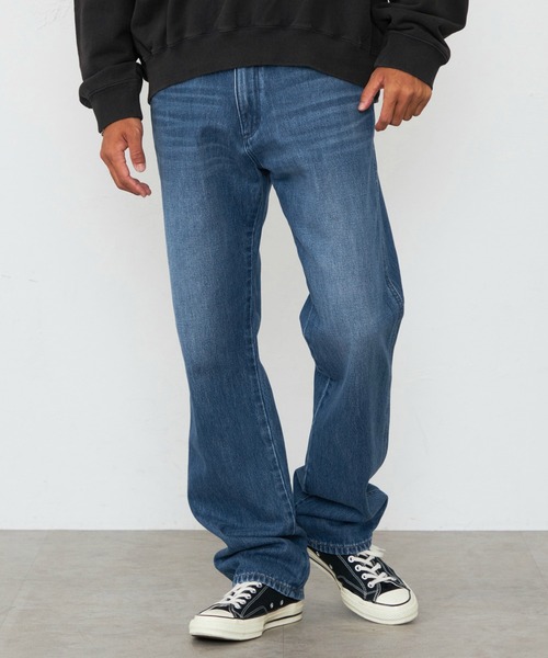 Wrangler/ラングラー 13MWZ ストレートデニムパンツ加工【US ORIGINAL
