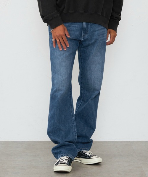 Wrangler/ラングラー 13MWZ ストレートデニムパンツ加工【US ORIGINAL