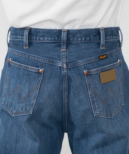 Lee（リー）の「Wrangler/ラングラー 13MWZ　ストレートデニムパンツ加工【US ORIGINAL 4 ICONS】（デニムパンツ・メンズ・ブルー・28/29/32/33/34/30/31）」の9枚目の写真