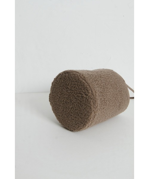 &. NOSTALGIA(アンドドットノスタルジア)の「ボアバケツバッグ(ハンドバッグ・レディース・キナリ/モカ・FREE)」の7枚目の写真