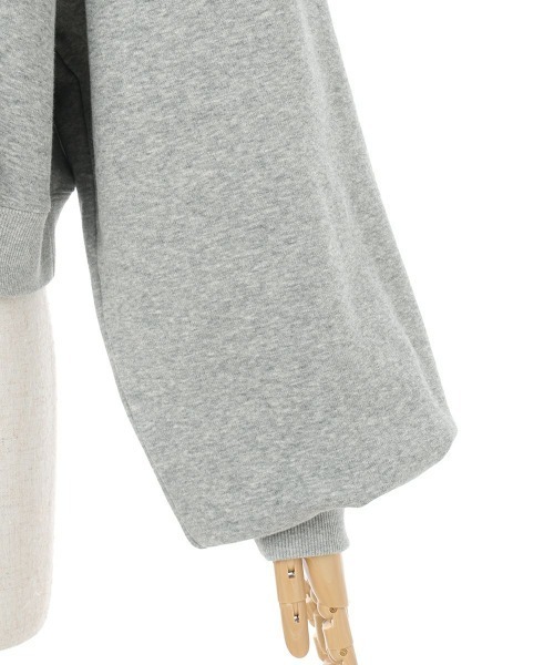 F i.n.t（フィント）の「シュナウザー刺繍スウェット/fint フィント（スウェット・レディース・ライトグレー/アイボリー/グリーン・FREE）」の21枚目の写真