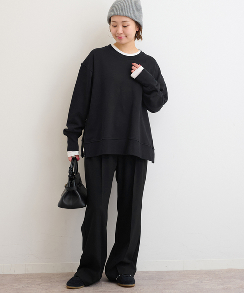 ジャーナルスタンダード レリューム（JOURNAL STANDARD relume）/裏毛サイドジッププルオーバー 裏毛サイドジッププルオーバー（スウェット）｜JOURNAL STANDARD