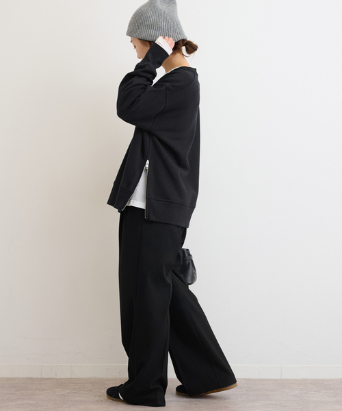 裏毛サイドジッププルオーバー（スウェット）｜JOURNAL STANDARD