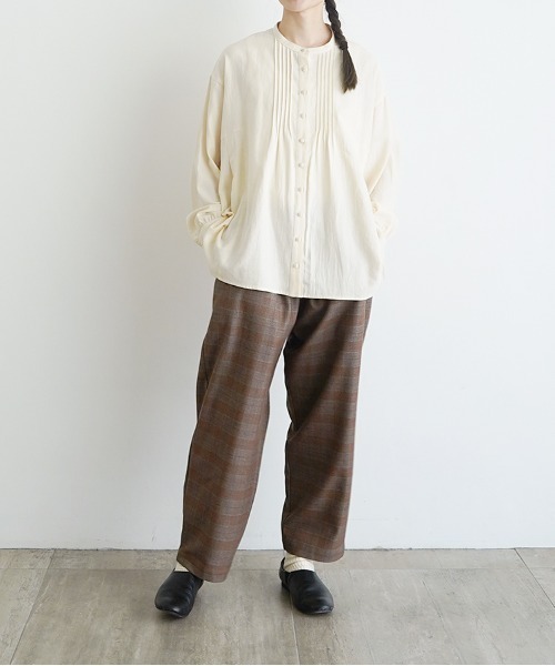オローネバルーンパンツ（茶） オローネバルーンパンツ（茶） オローネ バルーンロングパンツ