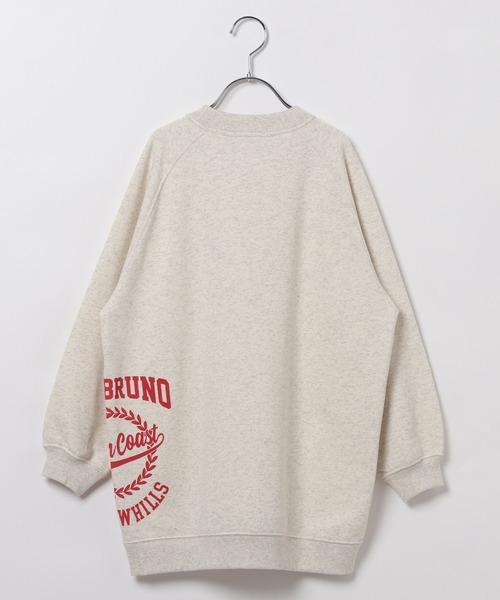 BAYFLOW（ベイフロー）の「[選べるデザイン♪]アソートスウェットワンピース(KIDS)（ワンピース・キッズ・ブルー/ナチュラル/チャコール・110cm/120cm/130cm/140cm/150cm）」の10枚目の写真