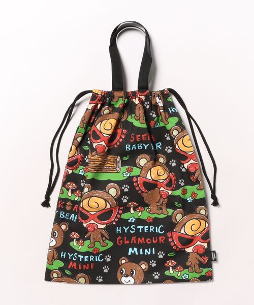 HYSTERIC MINI（ヒステリックミニ）の「SEEK A BABY BEAR総柄 体操着