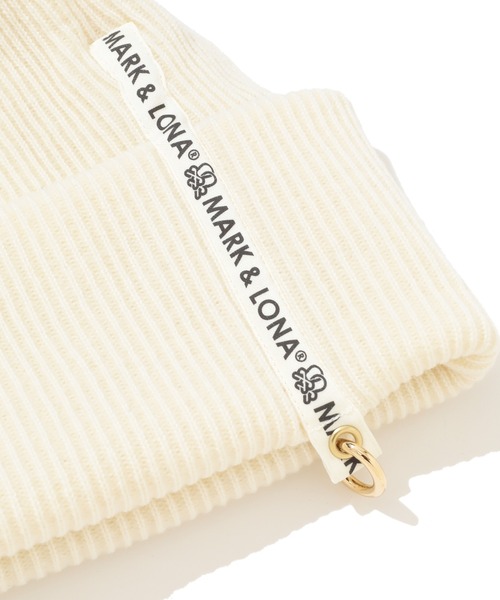 MARK & LONA（マークアンドロナ）の「Ever Whole Garment Merino Beanie | MEN and WOMEN（ニットキャップ/ビーニー・メンズ・アイボリー/ブラック/ピンク/ブルー・FREE）」の10枚目の写真