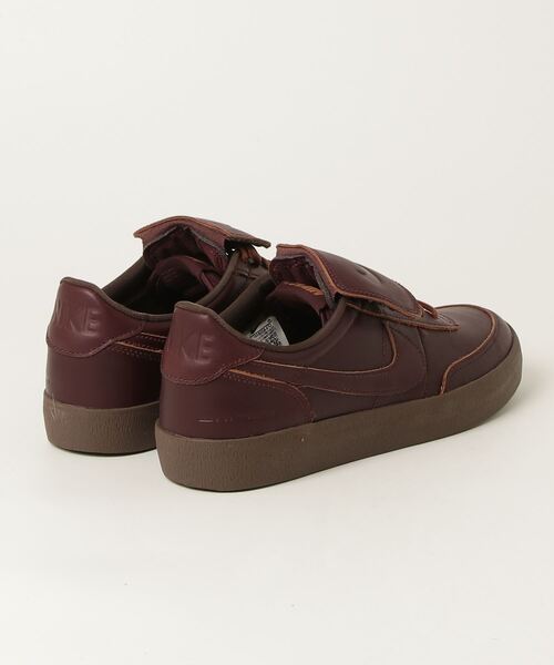 NIKE(ナイキ)の「NIKE/ナイキ キルショット 2 レザー PRM(スニーカー・メンズ・バーガンディー・26cm/26.5cm/27cm/27.5cm/28cm/25.5cm/23.5cm)」の2枚目の写真