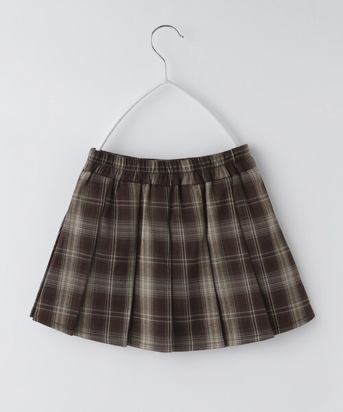 THE SHOP TK (ザ ショップ ティーケー )の「【110-160】チェックスカートパンツ(スカート・キッズ・ダークブラウン系1/ブラック系1・16/15 /14/13/12/11)」の12枚目の写真
