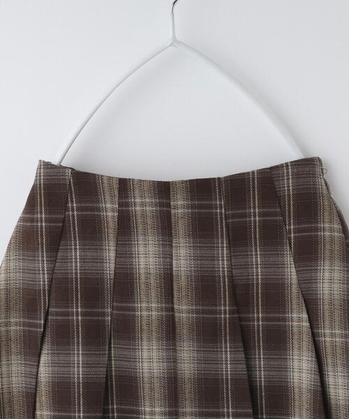 THE SHOP TK (ザ ショップ ティーケー )の「【110-160】チェックスカートパンツ(スカート・キッズ・ダークブラウン系1/ブラック系1・16/15 /14/13/12/11)」の13枚目の写真