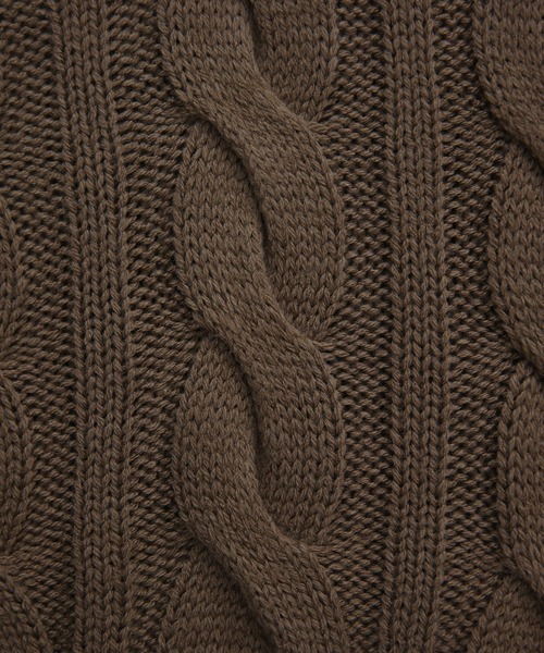 and it_（アンドイット）の「ショートタートルニット（ニット/セーター・レディース・アイボリー/キャメル・M～Ｌ/L～LL）」の18枚目の写真