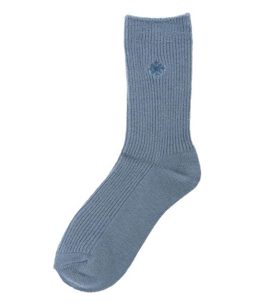 Samansa Mos2(サマンサ モスモス)の「雪柄刺繍ソックス(ソックス/靴下・レディース・ブルー/ブラウン/ベージュ・F)」の8枚目の写真