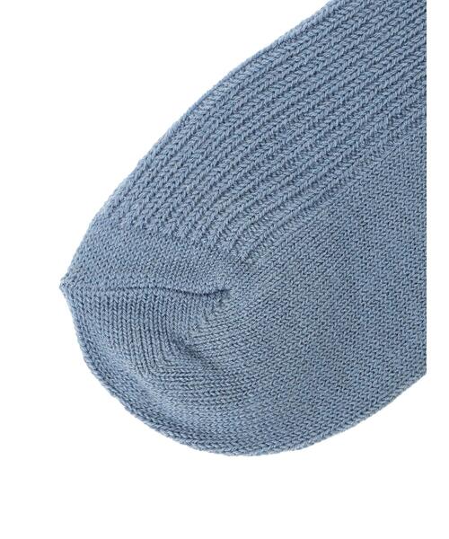 Samansa Mos2(サマンサ モスモス)の「雪柄刺繍ソックス(ソックス/靴下・レディース・ブルー/ブラウン/ベージュ・F)」の11枚目の写真