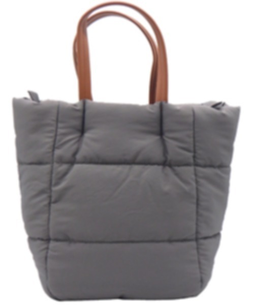 mimis（ミイーミイーズ）の「もこもこキルティングトート（トートバッグ・レディース・ベージュ/ブラック・FREE）」の9枚目の写真