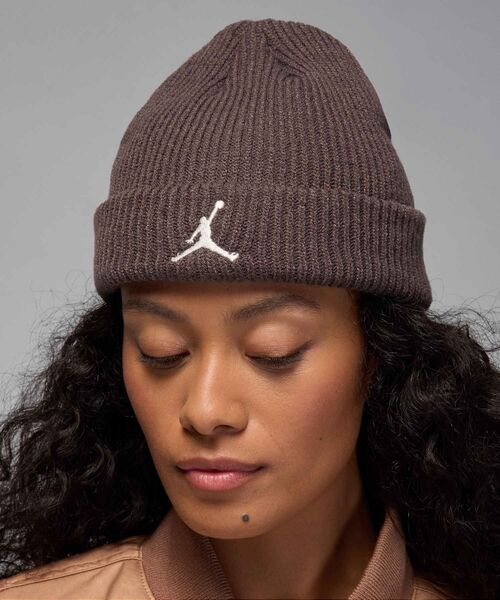 JORDAN BRAND（ジョーダンブランド）の「ジョーダン テラ ビーニー / Jordan Terra Beanie FZ2055-237 Baroque Brown（ニットキャップ/ビーニー・メンズ・ブラウン系その他・ONE SIZE）」の4枚目の写真