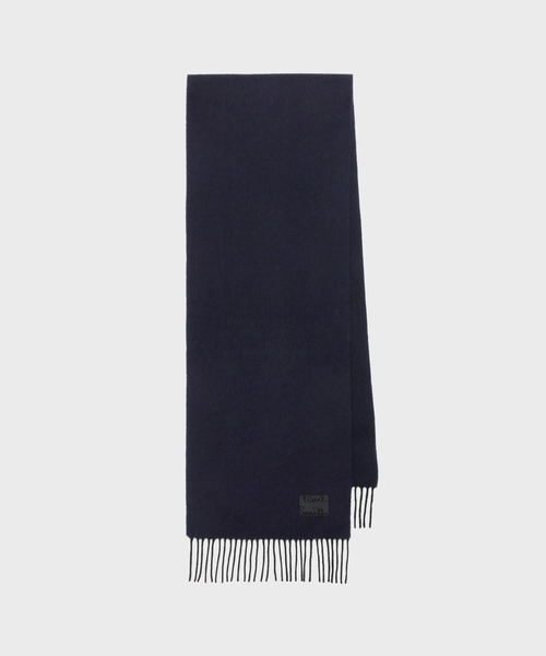 Cropped Logo” カシミヤブレンド マフラー【553330】（マフラー