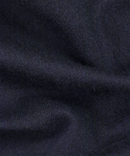 Paul Smith（ポールスミス）の「“Cropped Logo” カシミヤブレンド マフラー【553330】（マフラー・メンズ・グレー/ネイビー・FREE）」の8枚目の写真