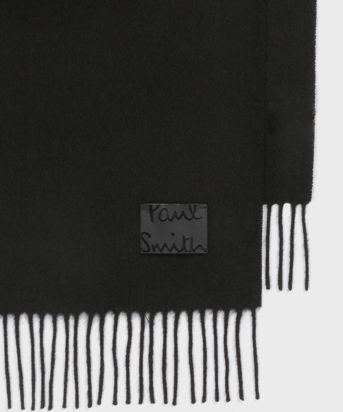 Cropped Logo” カシミヤブレンド マフラー【553330】（マフラー