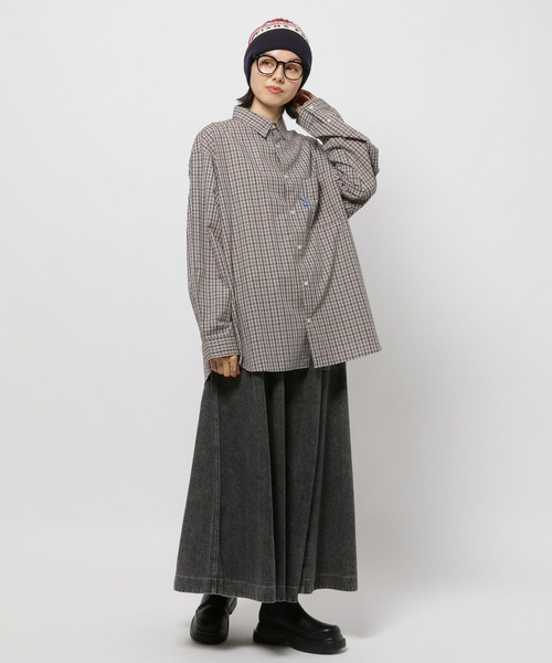 niko and...(ニコアンド)の「【Fishs Eddy(フィッシュエディ)】ニット帽【UNISEX】(ニットキャップ/ビーニー・レディース・アイボリー/ブラウン・FREE)」の7枚目の写真