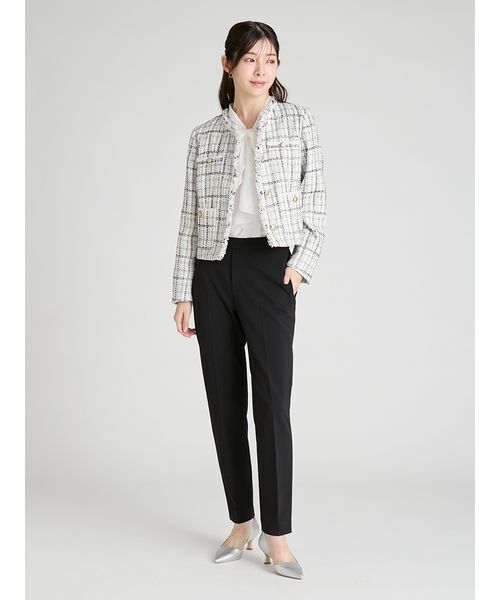 CELFORD（セルフォード）の「ストレッチスキニーテーパードパンツ（その他パンツ・レディース・ピンク/アイボリー/ブラック・38/36）」の13枚目の写真