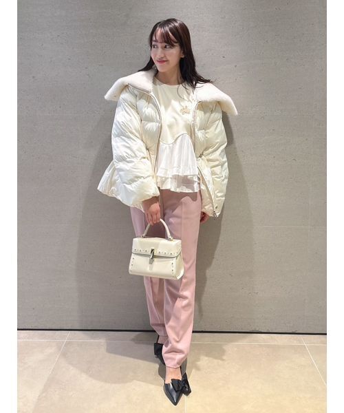 CELFORD（セルフォード）の「ストレッチスキニーテーパードパンツ（その他パンツ・レディース・ピンク/アイボリー/ブラック・38/36）」の20枚目の写真