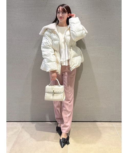 CELFORD（セルフォード）の「ストレッチスキニーテーパードパンツ（その他パンツ・レディース・ピンク/アイボリー/ブラック・38/36）」の22枚目の写真