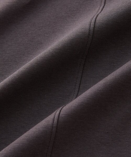 RIVE DROITE（リヴドロワ）の「MYSELFbyRD/PATCHING LONG TEE（Tシャツ/カットソー・レディース・オフホワイト/チャコールグレー・FREE）」の3枚目の写真