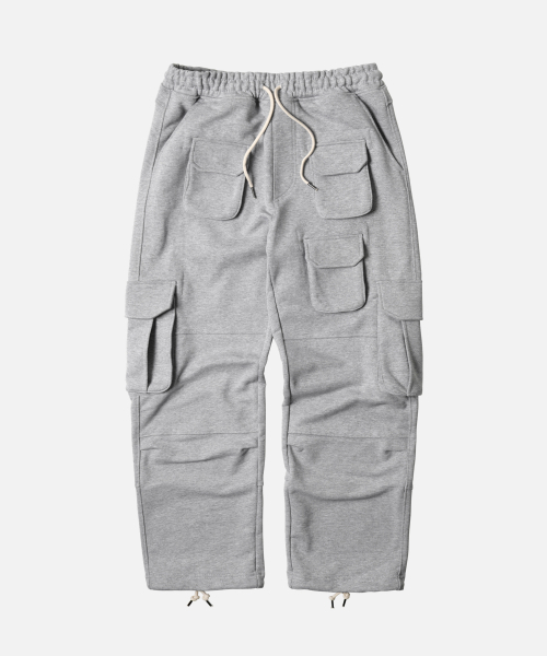 FRIZMWORKS(フリズムワークス)の「FRENCH PARATROOPER SWEAT PANTS _ GRAY(スウェットパンツ・メンズ・その他・SMALL/MEDIUM/LARGE/X-LARGE)」の1枚目の写真
